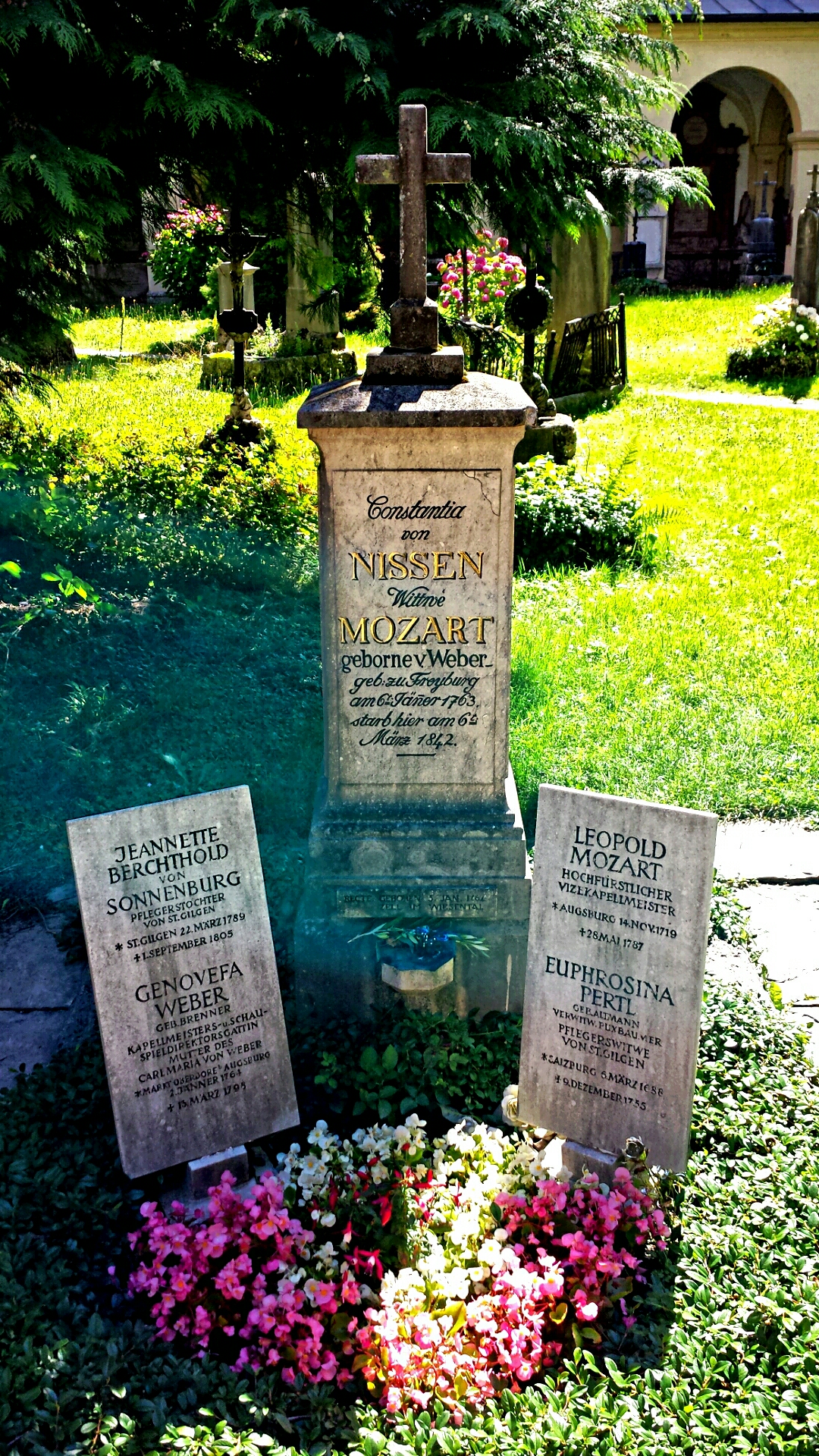Burial site of Leopold Mozart and other Mozart relatives